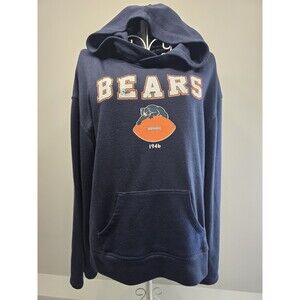 Chicago Bears NFL Teen Apparel Hoody Sweatshirt Size Medium 7/9 Hoodie  1946